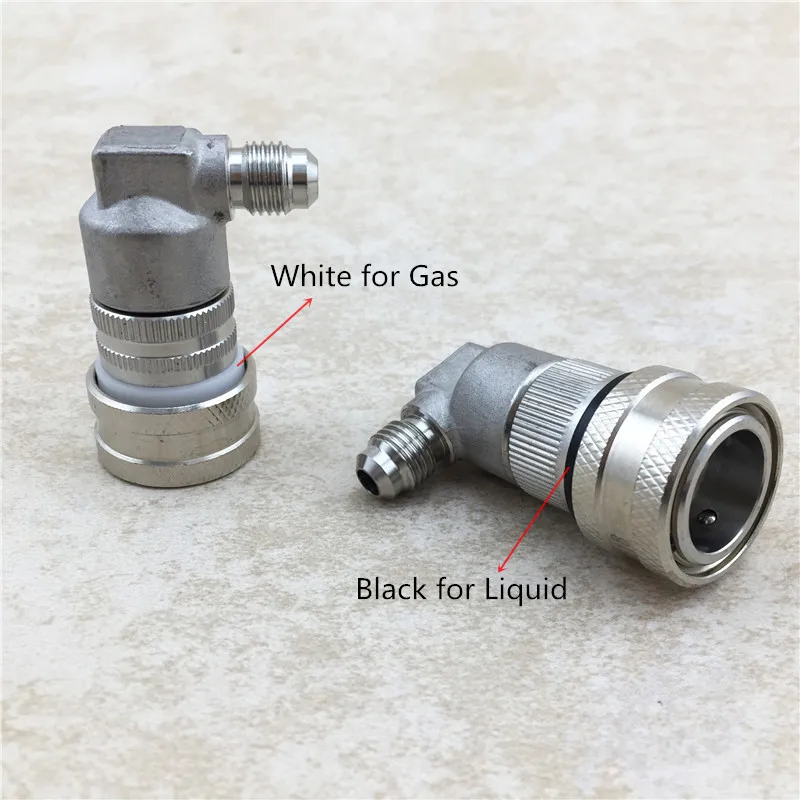 Homebrew Beer Keg Connectors Ball Lock Disconnect Dispenser Liquid Gas Connector for Beer home brewing cornelius keg (5)