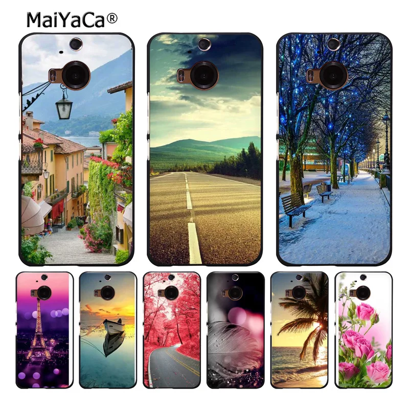 MaiYaCa Италия Вид из окна road Лодка перо дерево жесткий чехол для телефона с рисунком