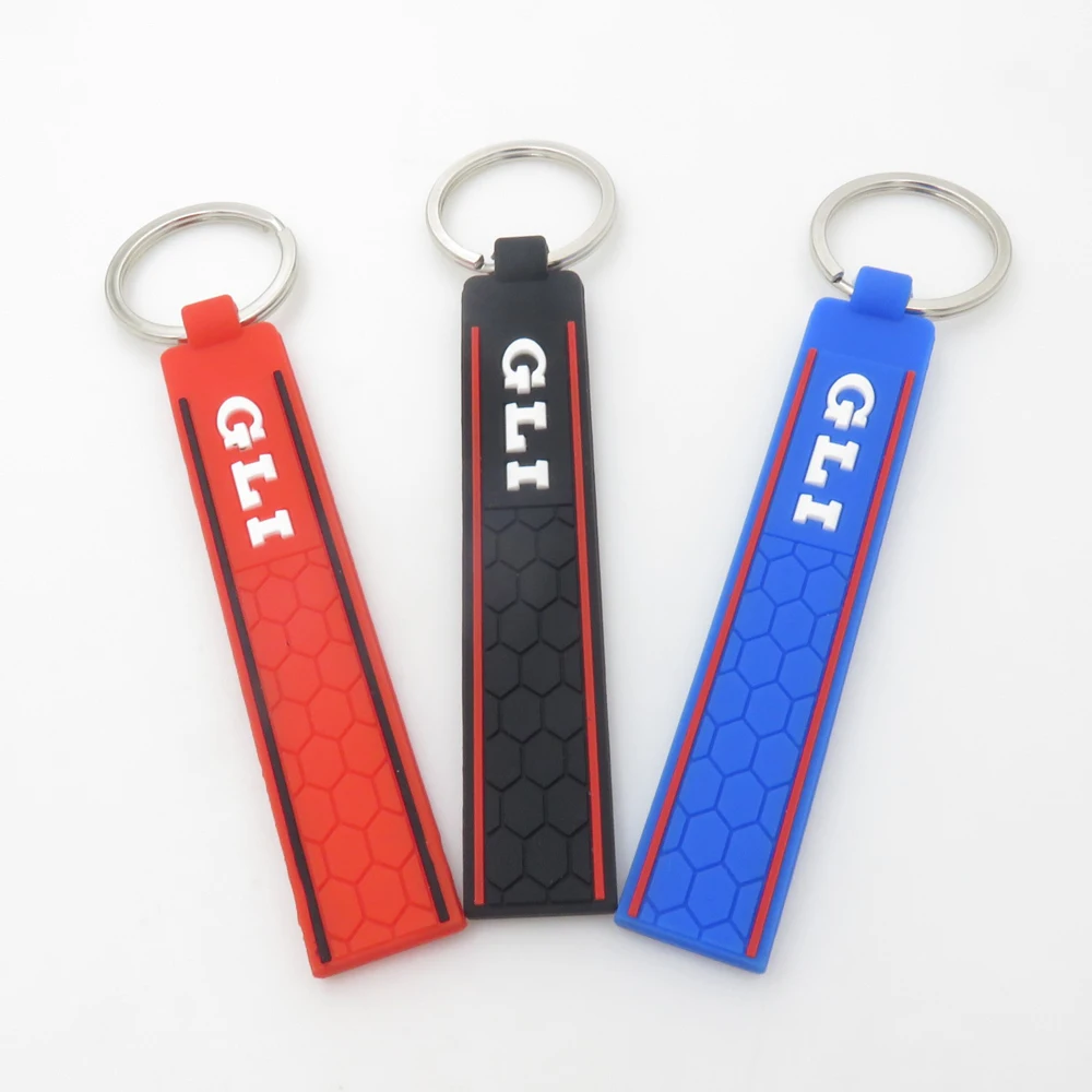 Cocolockey Silicone Gli Logo Emblem Badge Car Keychain Key Ring For Cocolockey Silicone Gli Logo Emblem Badge Car Keychain Key Ring For Vw Golf Mk2 Mk3 Mk4 Mk5 Mk6 Polo Styling