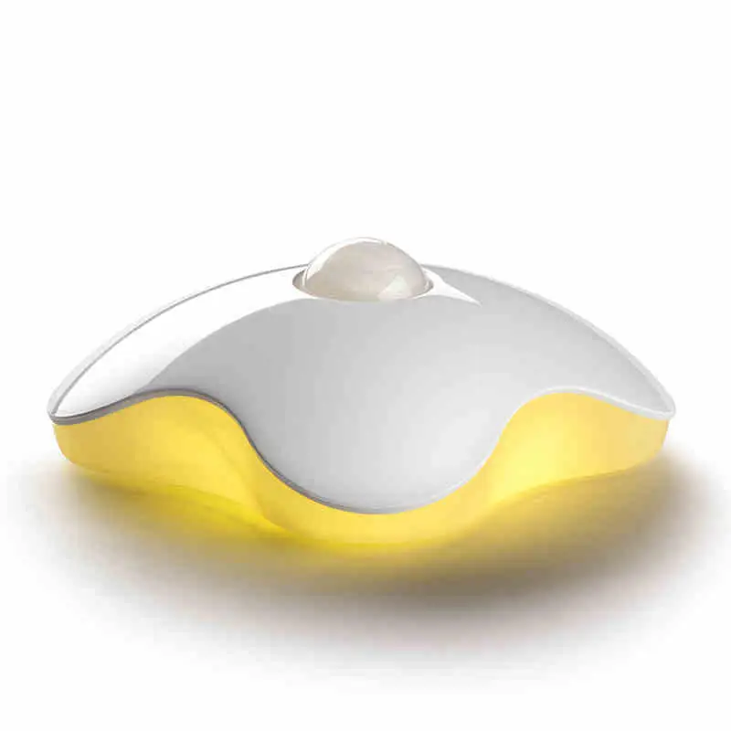 1pcs Night light human body PIR four leaf clover lamp body sensor smart lighting
