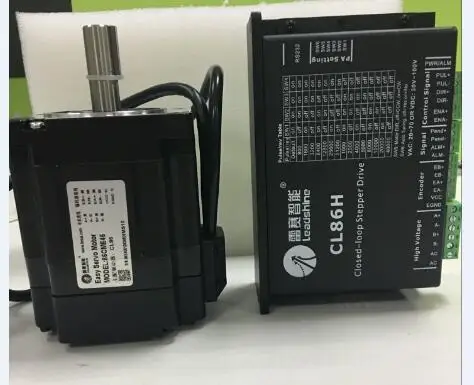 

Leadshine cloose loop stepper driver CL86H and motor 86CME35