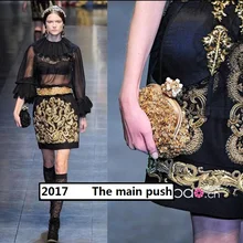 Южнокорейская Шелковая/шелковая ткань+/золото/современная роскошная модная ткань