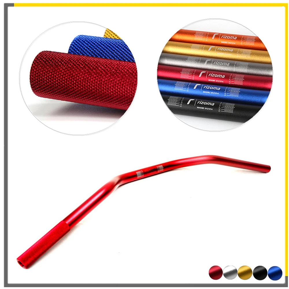 

RIZOMA Motorbike handlebar 7/8'' 72cm Aluminum Alloy Sand Blasting Technology Finished Anodizing Motorcycle Handle bar