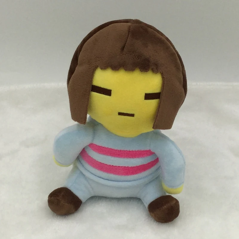 Undertale Frisk Chara Plush Doll Figure Stuffed Toy 20CM Soft Kid Gift Xmas
