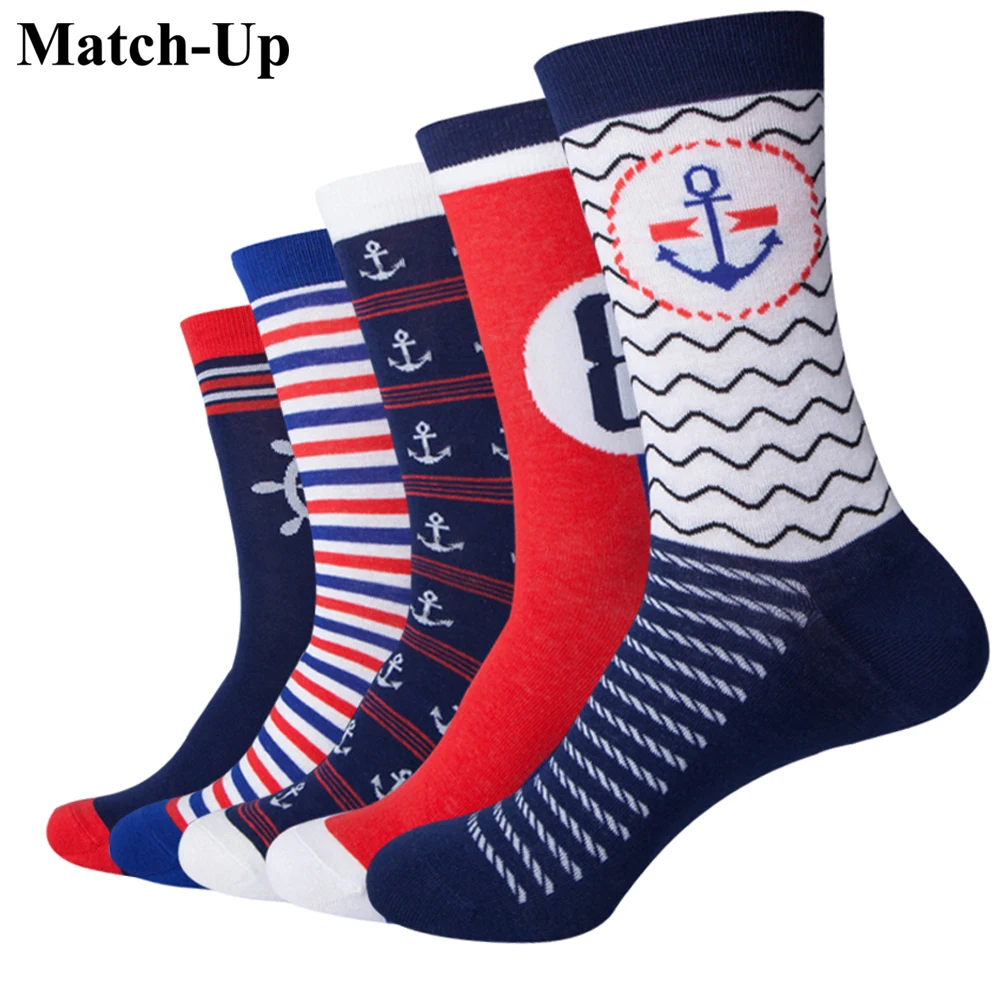 Подходящие Мужские брифы расчесанные носки два размера (5 парт/лот)|socks style|style