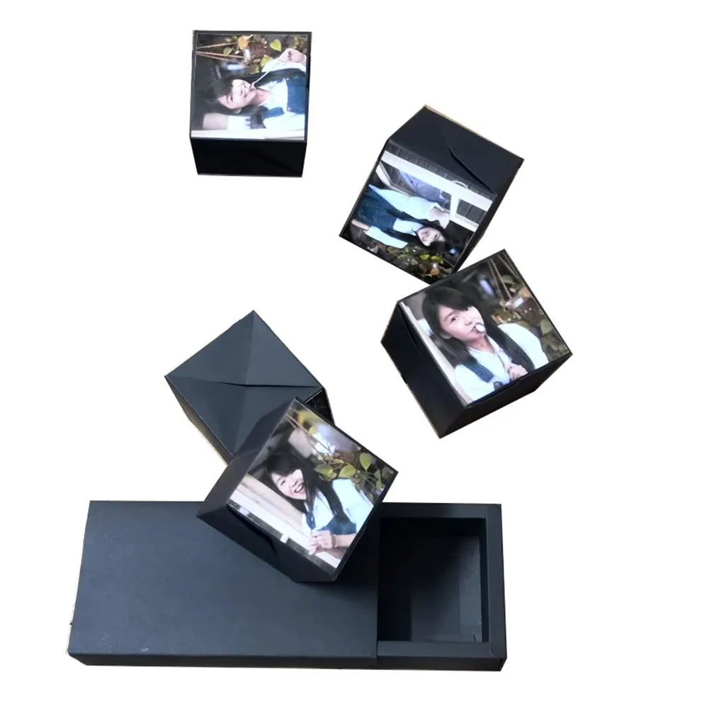 

New Surprise Party's Love Box Bouncing Box Creative Toy Artifact Explosion Gift DIY For Anniversary Scrapbook Gift