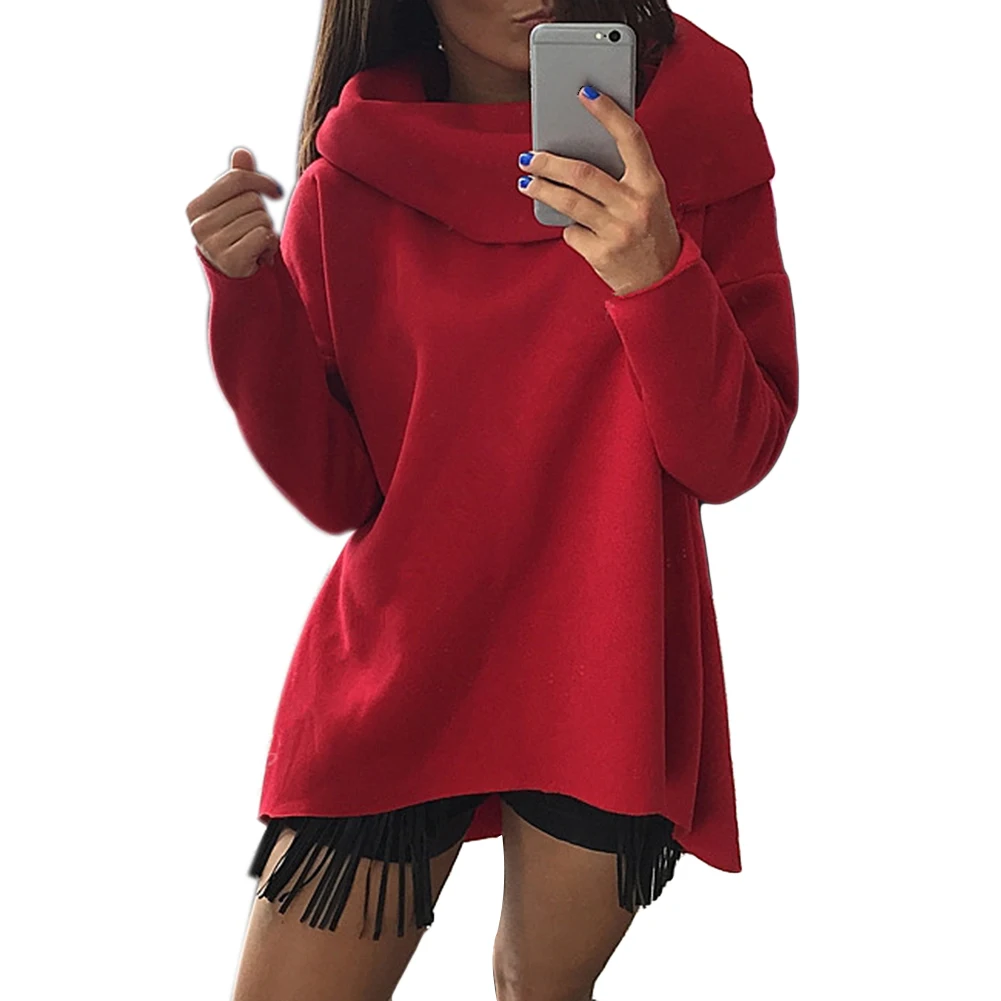 Fashion Women Hoodie Sweatshirts Lovely Cat Pattern Long
