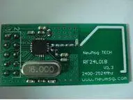 

NRF24L01 2.4G wireless transceiver module PTR6000 51 AVR code