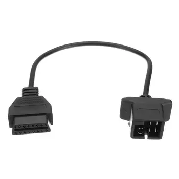 

OBD/OBD2 Connector For Chrysler 6 Pin OBD to OBD2 Check Engine Adapter Cable Code Reader