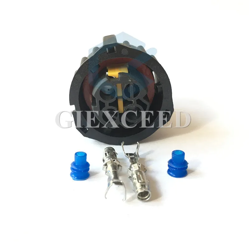 

2 Sets 2 Pin 1-1813099-3 Automotive Waterproof Connector Auto Socket