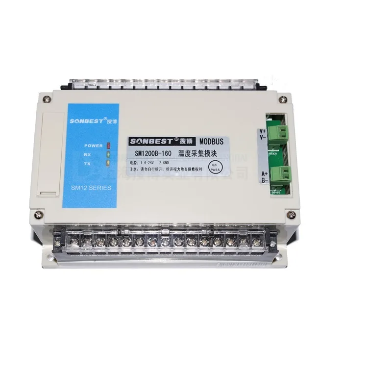 

MODBUS-RTU Standard Protocol for RS485 Module 10 Channel Multichannel Temperature Acquisition Module Concentrator