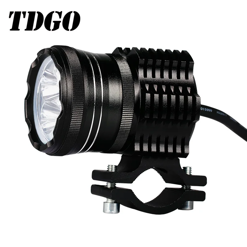 

TDGO 12V Led Motorcycle Headlight Bulbs Led 3000LMW Auxiliary Lamp Cree LED Chip Driving Car Fog Lamp Spotlights Moto Light 2018