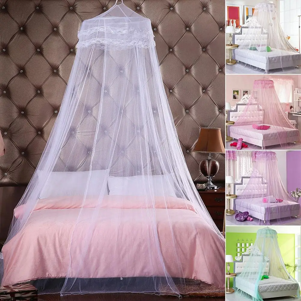 

Double Layer Lace Elgant Mosquito Nets Dome Princess Bed Curtain Repellent Tent Insect Reject Canopy Kids Room Mosquito Fly Net