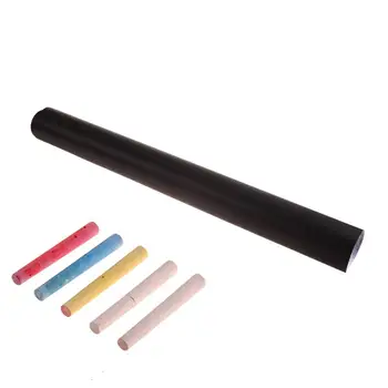 

1pc 110*45cm Removable Blackboard PVC Sticker Chalkboard Stickers Kids Room Vinyl Draw Decor Mural Decals Office School Supplies