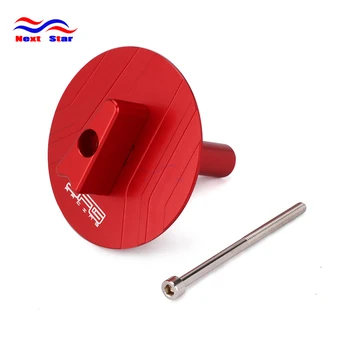 

Motorcycle Red Aluminum Valve Turn Knob Switch Button Fuel Gas Petcock For Honda TRX250 TRX350 TRX400 TRX500 TRX650 ATV Bike