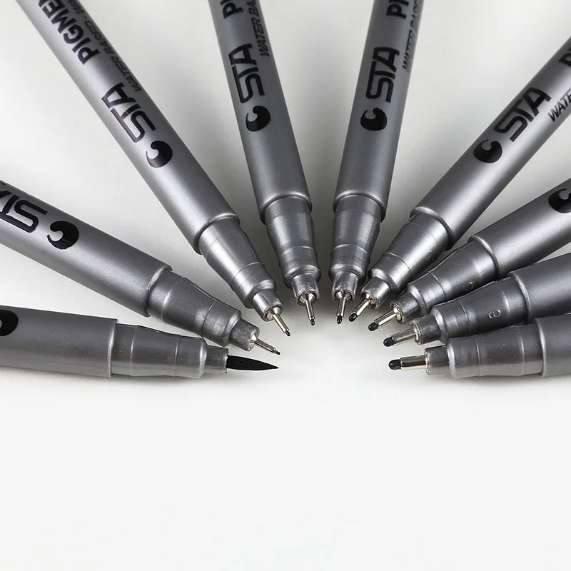 Фломастеры на водной основе водостойкие 04301|pen stationery|gel penpen gel pen |