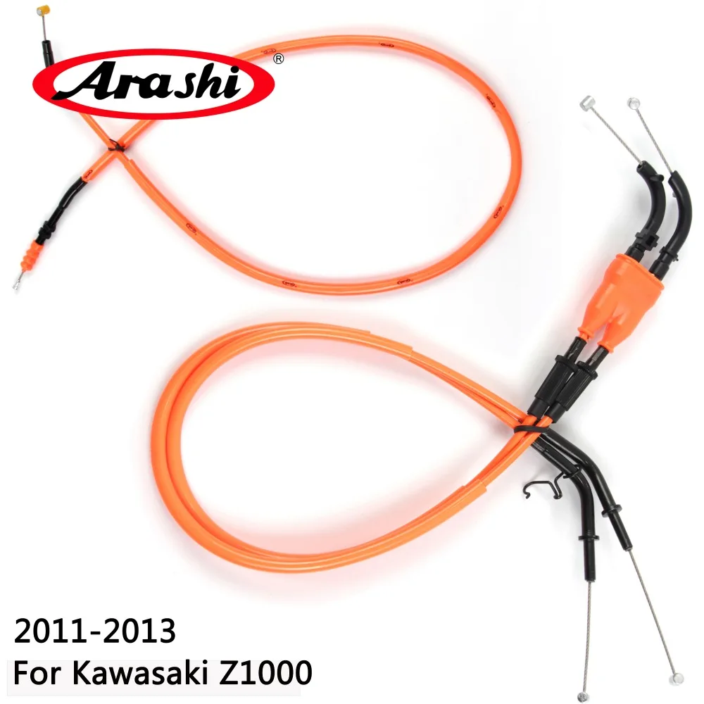 Arashi Motorcycle Throttle Line Clutch Cable Steel Wire Set For