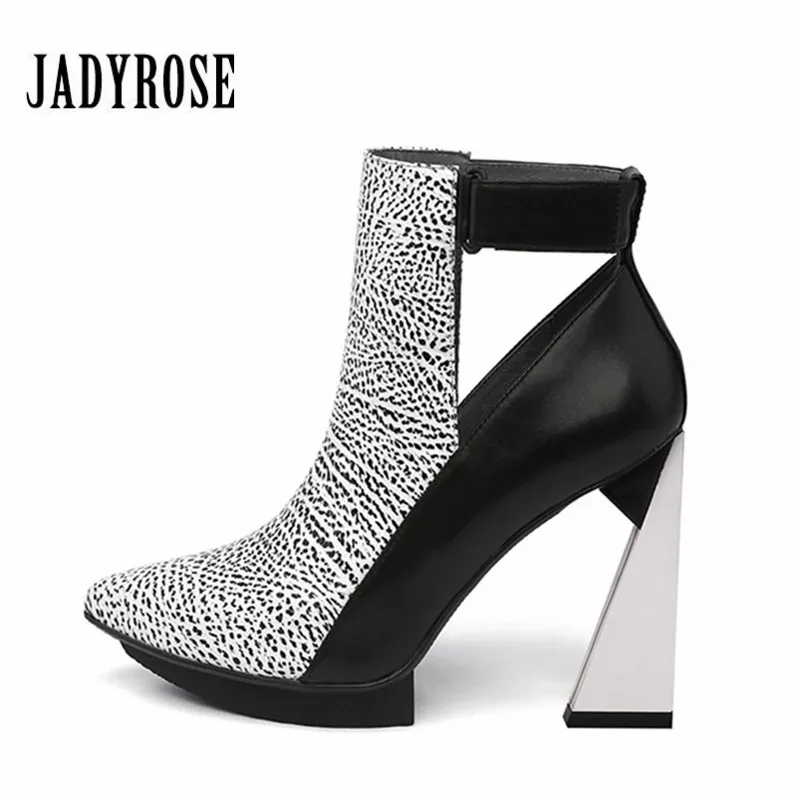 Jady/модные женские туфли-лодочки на платформе с острым носком; свадебные модельные туфли на необычном каблуке; женские туфли на высоком каблуке 11 см; обувь на День святого Валентина