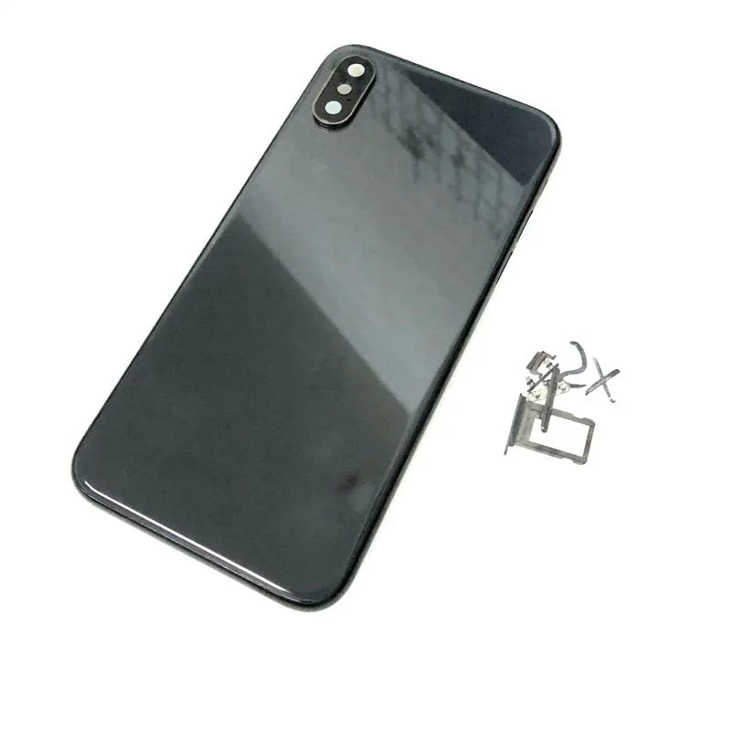 

High quality For iphone 8 8G / 8 Plus 8P 5.5'' / X Back Middle Frame Chassis Full Housing Assembly Battery Cover door