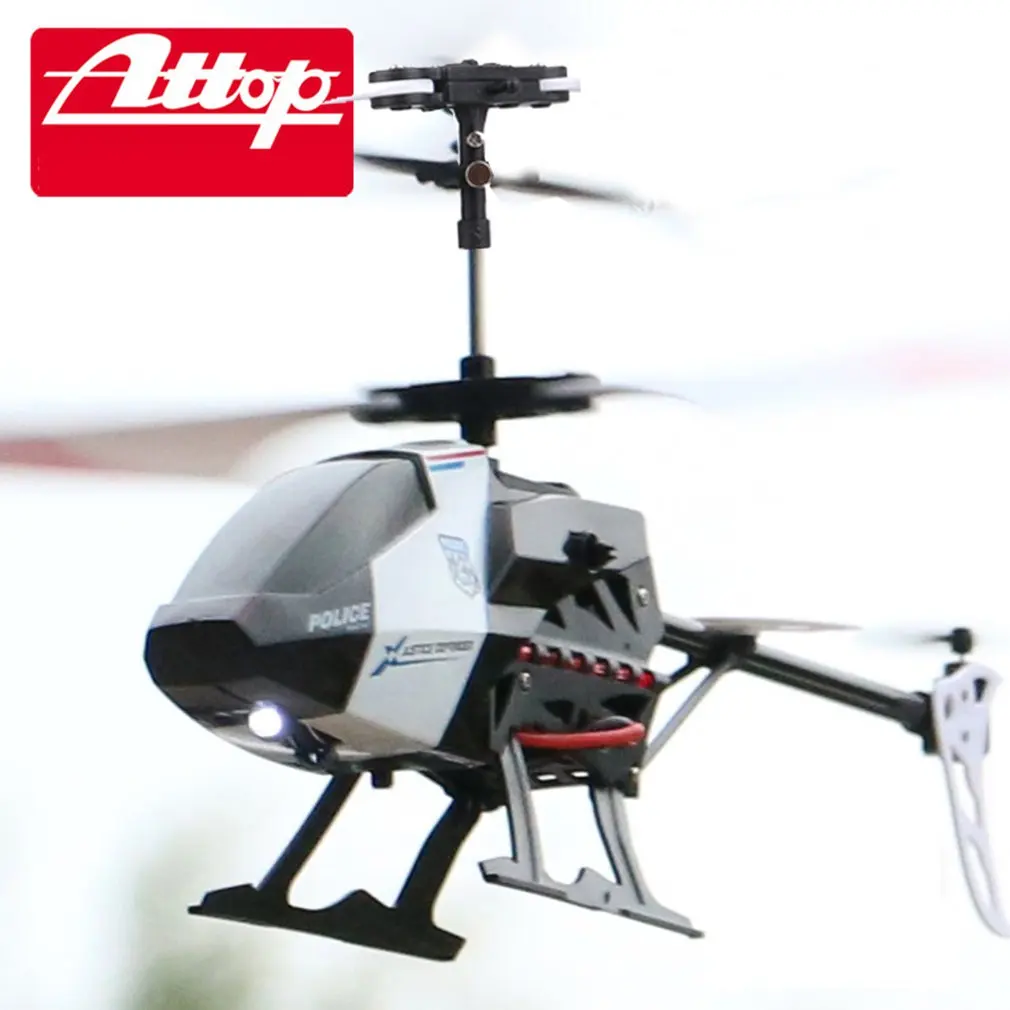 

Attop YD-217/YD-T1 2.4 GHz 3.5 Channel RC Helicopters Future War Police Remote Control Aircraft Anti-fall Drone Model Toy