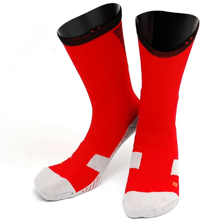 Осенние короткие спортивные носки на толстой подошве, нескользящие носки для футбола, мужские спортивные носки одного поколения - Цвет: 3