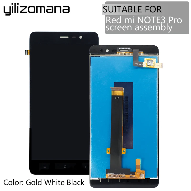 Оригинальная сенсорная панель YILIZOMANA с рамкой для Xiaomi Redmi Hongmi Note 3 Pro, ЖК-дисплей в сборе, замена, Бесплатные инструменты