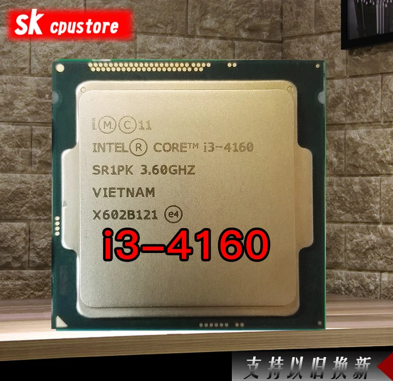 Intel r core i3 cpu 4160. I3 4160.