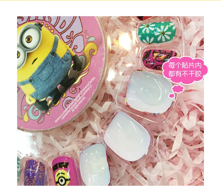 Оригинальные детские стикерные игрушки для ногтей disney, детские украшения для ногтей для девочек, дизайн ногтей принцессы, мультфильм, замороженная романтика, София, игрушка