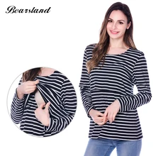 

6 Color Maternity t-shirt Nursing Tops Breast feeding Clothes Tees for Pregnant Women casual feeding