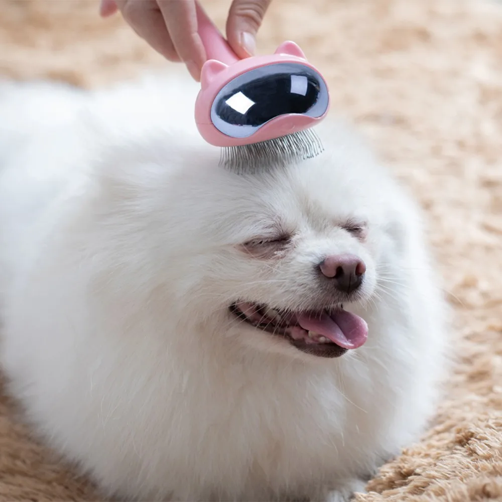 

Pet Brush Comb for Dog/Cat Stainless Steel Dog Hair Grooming Comb Durable Pet Hair Remover Pet Hair Grooming Tool for Dogs/Cats