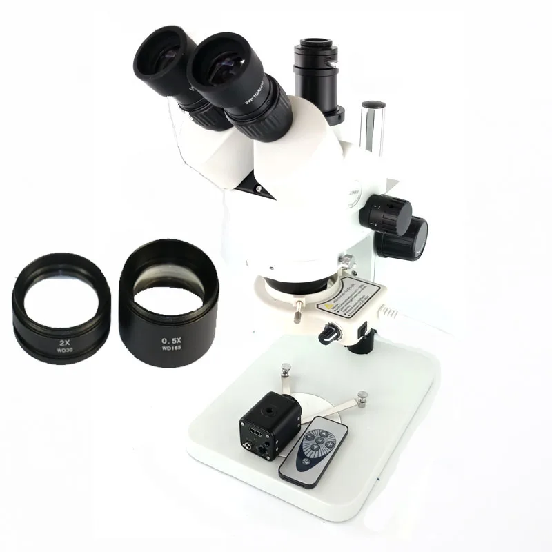 

HDMI 1080P 60fp digital video microscope camera 7X-45X /3.5X-90X Binocular magnification zoom Trinocular stereo microscope