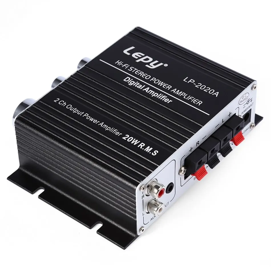 Домашний цифровой Hi Fi стереоусилитель Lepy LP 2020A 10 шт./лот с защитой от перегрузки по