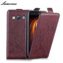 For Samsung a5 2015 Phone Case Luxury Retro vertical Flip PU Leather Wallet Cover For Samsung