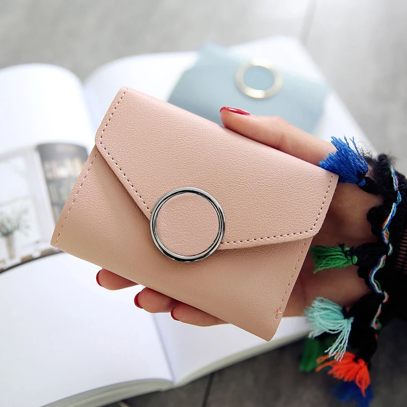 

Women Wallets And Purse Small Brand Leather Ladies Wallet For Women Money Clip For Girls Slim Wallet Clutch Girl's Wallet Mini
