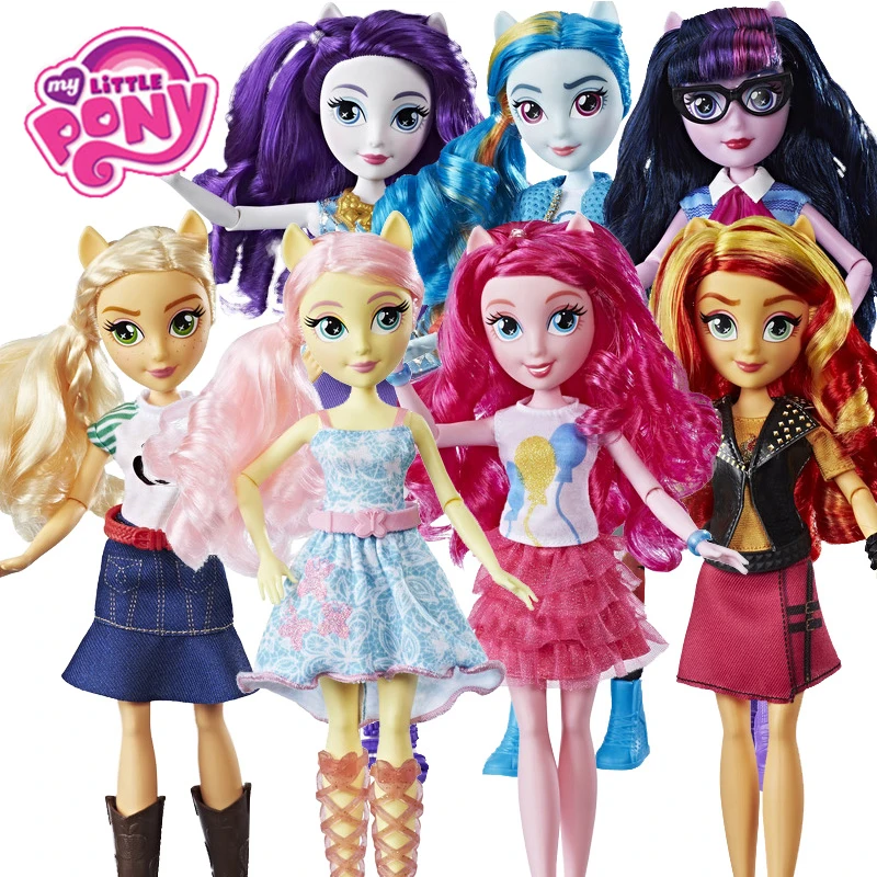 Игрушки My Little Pony Equestria Girls Rainbow move сумеречные Фигурки классические для детей подарок на день рождения для девочек Bonecas