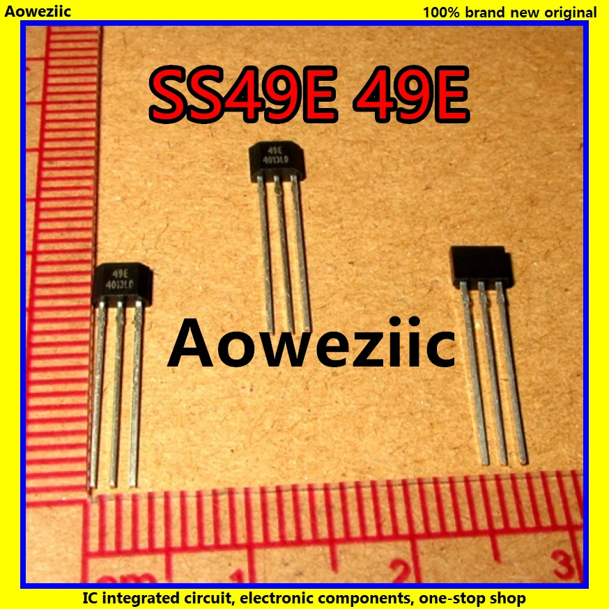 10Pcs/Lot SS49E 49E TO 92S Hall element OH49E Hall sensor Hall Effect ...