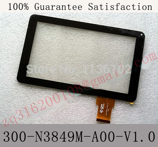 

New 9''DPT 300-N3849M-A00-V1.0 Capacitive Touch Screen Panel 300-N3849M Glass Handwritten For 9inch tablet pc