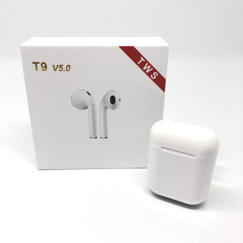 

Bluetooth T9 5.0 earphones bluetooth earbuds Bluetooth headset touch control earphones
