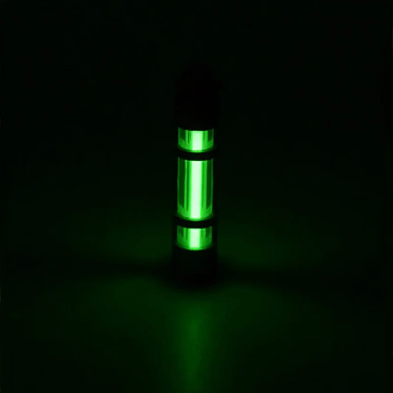 

Automatic Light 25 years Titanium Tritium Alloy Keychain Key Ring Fluorescent Tube Lifesaving Emergency Alloy Lights 500UL