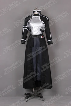

2016 Kirito Feminine Cosplay Sword Art Online II Gun Gale Online Kirigaya Kazuto Costume Black Dress Costume