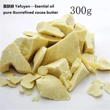 Natural ORGANIC Essential Oil 300g/ bag Pure Cocoa Butter Ounces Raw Unrefined Cocoa Butter Base Oil YAFUYAN Natural ORGANIC Essential Oil 300g/ bag Pure Cocoa Butter Ounces Raw Unrefined Cocoa Butter Base Oil YAFUYAN