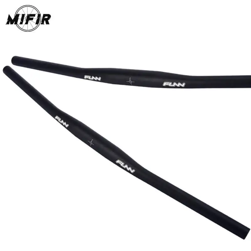 Best FUNN 31.8mm*680mm Bike Flat Handlebar Ultra Light Aluminum Alloy MTB Road Mountain Bicycle Downhill XC Horizontal Handlebar