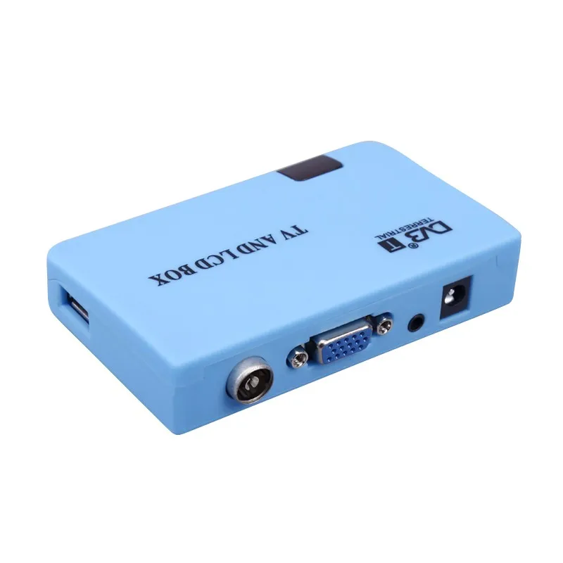 Цифровой DVB-T DVBT tv Box lcd& CRT Box тюнер Бесплатный просмотр приемник-записывающее устройство
