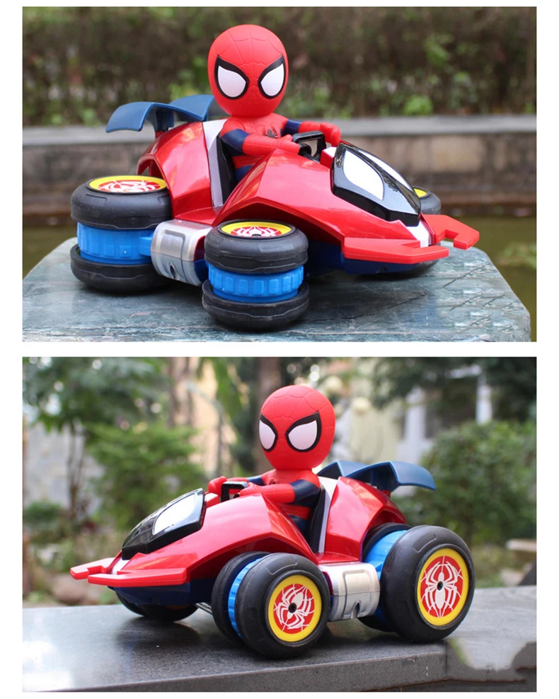 Новые дети паук Drift RC игрушечных автомобилей дистанционного Управление электрический автомобиль игрушки милый паук мультфильм Stunt Car игрушка для мальчиков и девочек подарок