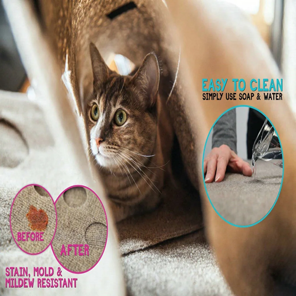 Кот ловкость Тренировочный Коврик Творческий войлочную ткань Pet играть подушка для собак кошек кошка игрушка укус пусковая площадка коврик для питомцев, для тренировок на ловкость коврик