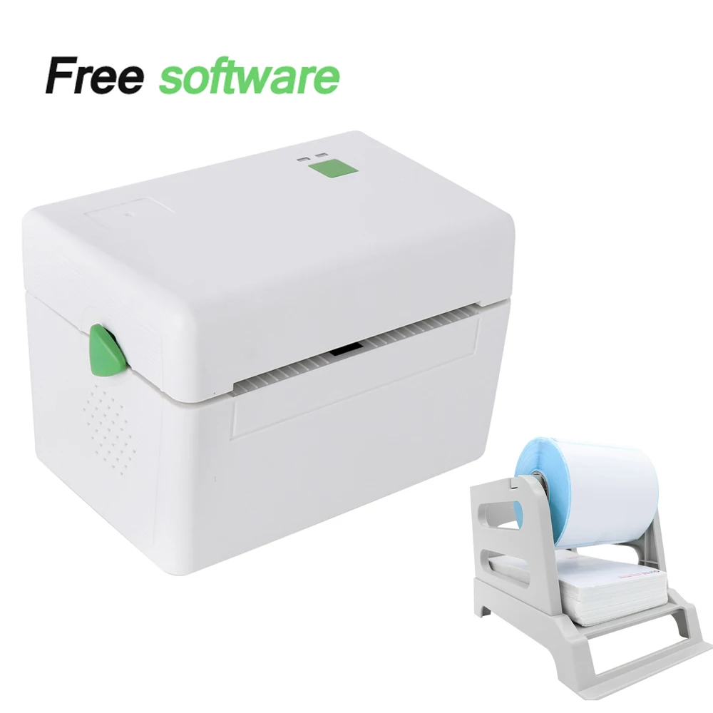 

GZL4001 High Speed 4inch/s USB port sticker printer Barcode Label Printer Thermal Printer Can print qr code Supermarkets clothes