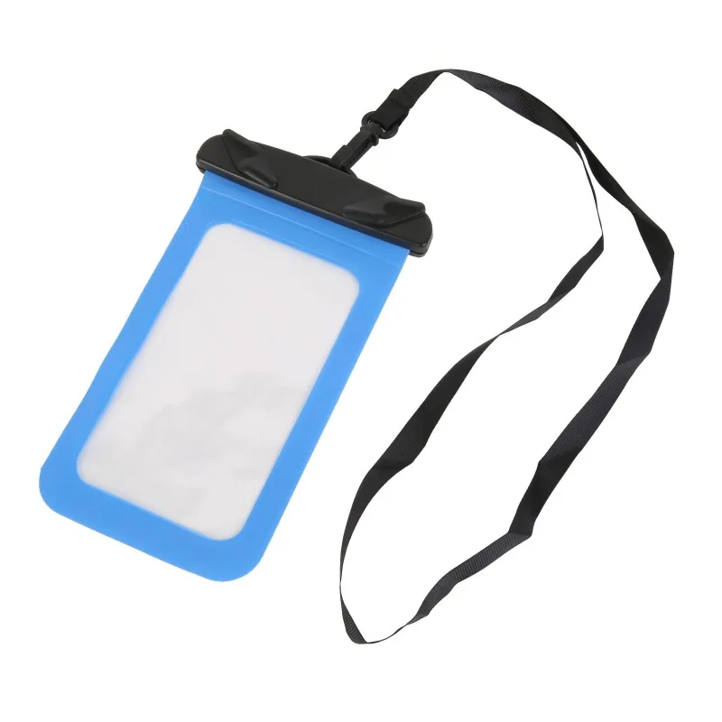 Круглая водонепроницаемая сумка, сумка для мобильного телефона, портативная водонепроницаемая сумка для плавания, для рафтинга, для водных видов спорта, незаменимая Новинка - Цвет: Blue