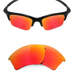 Mryok + поляризационные противостоять морской Замена Оптические стёкла для Oakley половина XLJ Солнцезащитные очки для женщин огонь красный