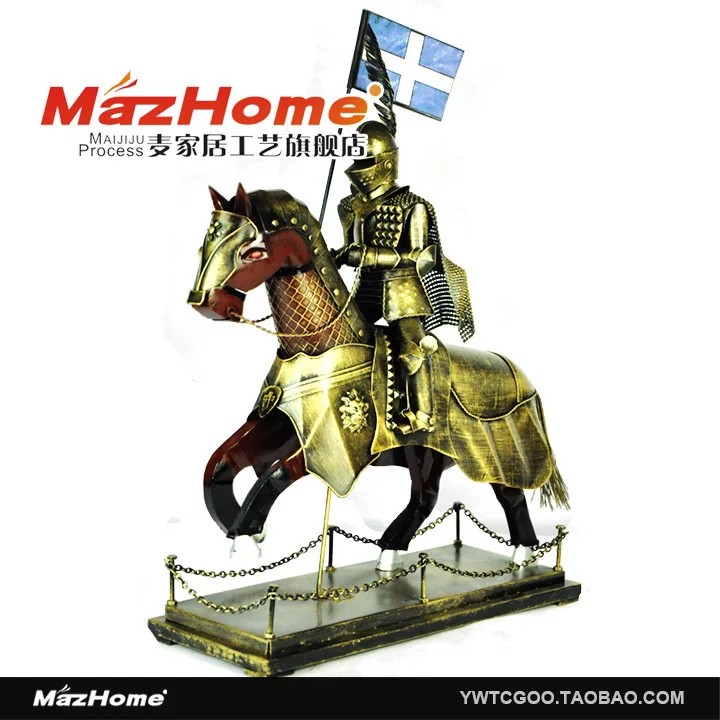 

The new European medieval knight samurai armor upscale bar ornament ornaments creative office furnishings