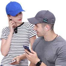Bluetooth, мужская и женская шапка, спортивная бейсболка для улицы, для мужчин и женщин, новинка, наушники, музыка, шляпа от солнца, кепка, casquette